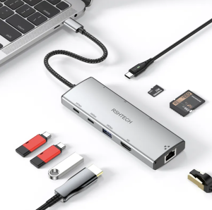 8 in 1 Usb Converter Of Type-C Hub UH2