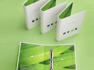 A4 Hardcover Ring File (Colorful) HRF03