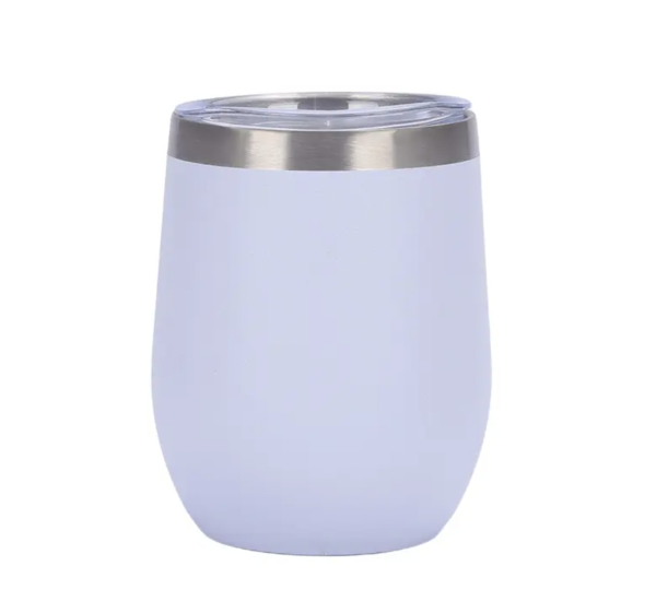 Double Wall Stainless Steel 350ml Travel Egg Mug SSM01