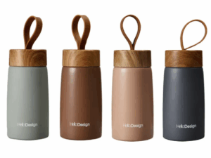 Eco Friendly Wooden Mini Bottle MB2