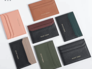 Sleek Leather Card Holder (Customised) RW02