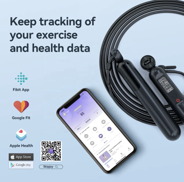 Smart App Calorie Counter Skipping Rope SR3 - Image 5