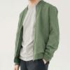 Soft Cotton Bomber Jacket PJ2