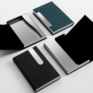 Stainless Steel Business Name Card Holder NCH4