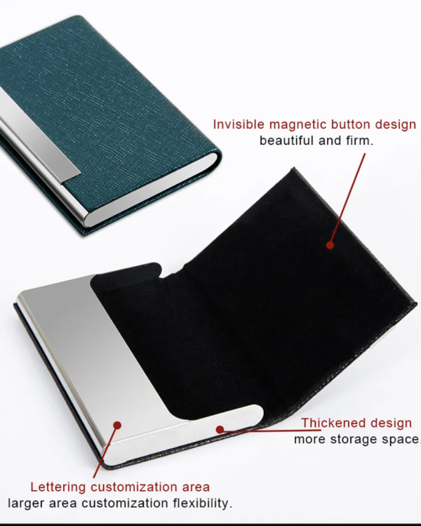 Stainless Steel Business Name Card Holder NCH4 - Image 2
